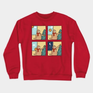 Sloth Christmas Crewneck Sweatshirt